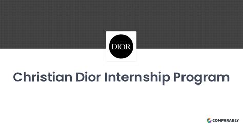 dior internship london|christian dior internships.